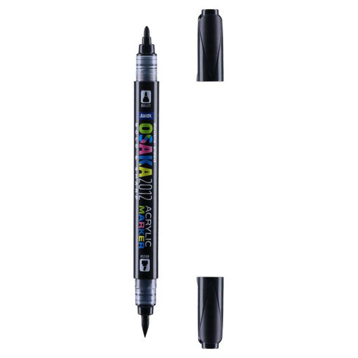 Picture of JUNIOR ACRYLIC MARKER DUAL 1.2MM BLACK